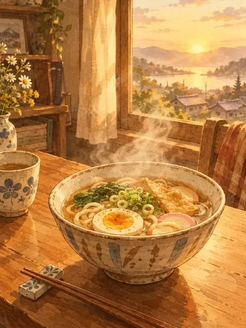 盐与汤的十二时辰 封面插画
